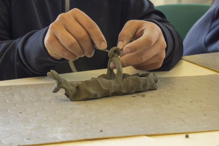 Laboratorio didattico di archeologia al Museo PARC di Genoni
