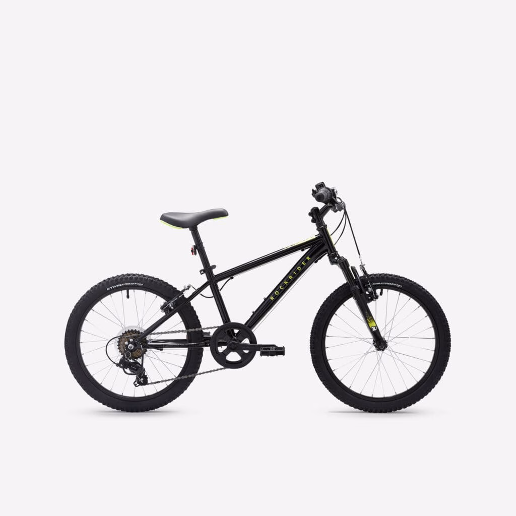 Mountainbike child 6-9 years old explore black